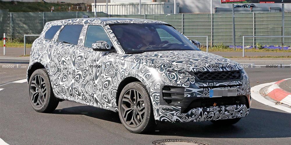 Новый Range Rover Evoque испытали на Нюрбургринге
