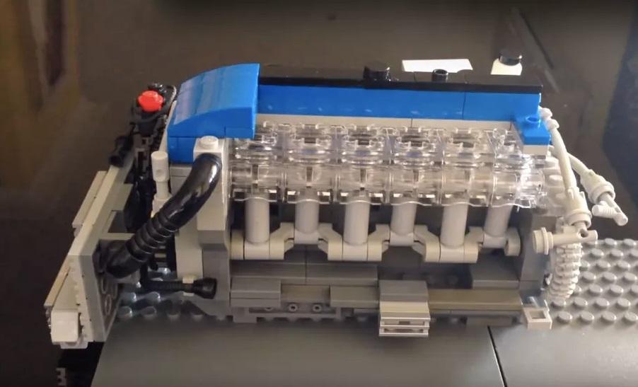 Из Lego собрали работающую «турбошестерку» от Ford Falcon