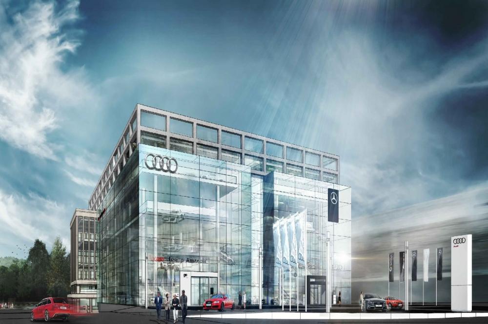 На территории ЗИЛа построят самые крупные в Европе автосалоны Audi и Mercedes-Benz