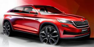 Skoda показала купе-кроссовер на базе Kodiaq