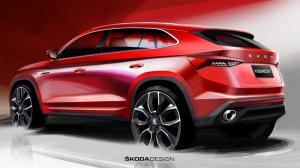 Skoda показала купе-кроссовер на базе Kodiaq