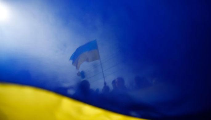 На Украине столкнулись два локомотива