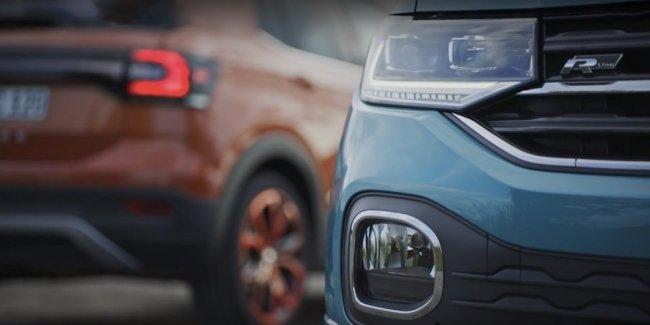 Самый маленький кроссовер Volkswagen показали на видео