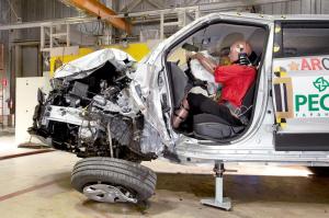 В России провели краш-тест Hyundai Creta с малым перекрытием