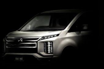 Первые изображения новой Mitsubishi Delica
