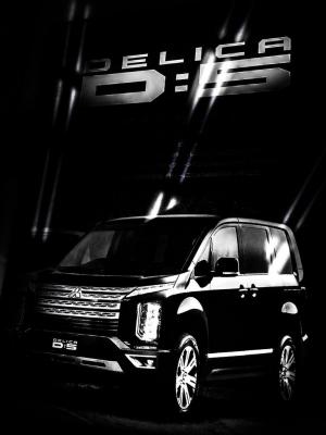 Первые изображения новой Mitsubishi Delica