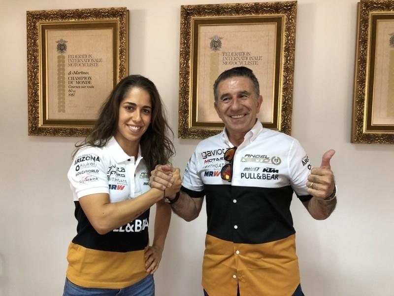 FIM MotoE 2019: Мария Эррера подписала контракт с командой ANT