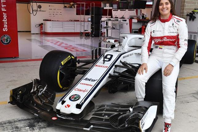 Татьяна Кальдерон сядет за руль Sauber в Мексике