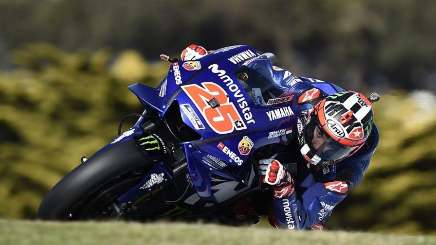 Маверик Виньялес прервал сухую серию Yamaha, выиграв гонку в Австралии