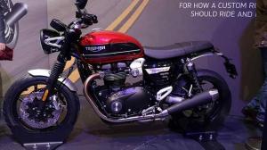 Первые фотографии Triumph Speed Twin 2019