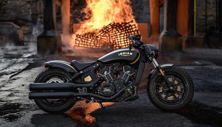 Мотоцикл Jack Daniels Indian Scout Bobber продали на благотворительном аукционе за 28 000 долларов