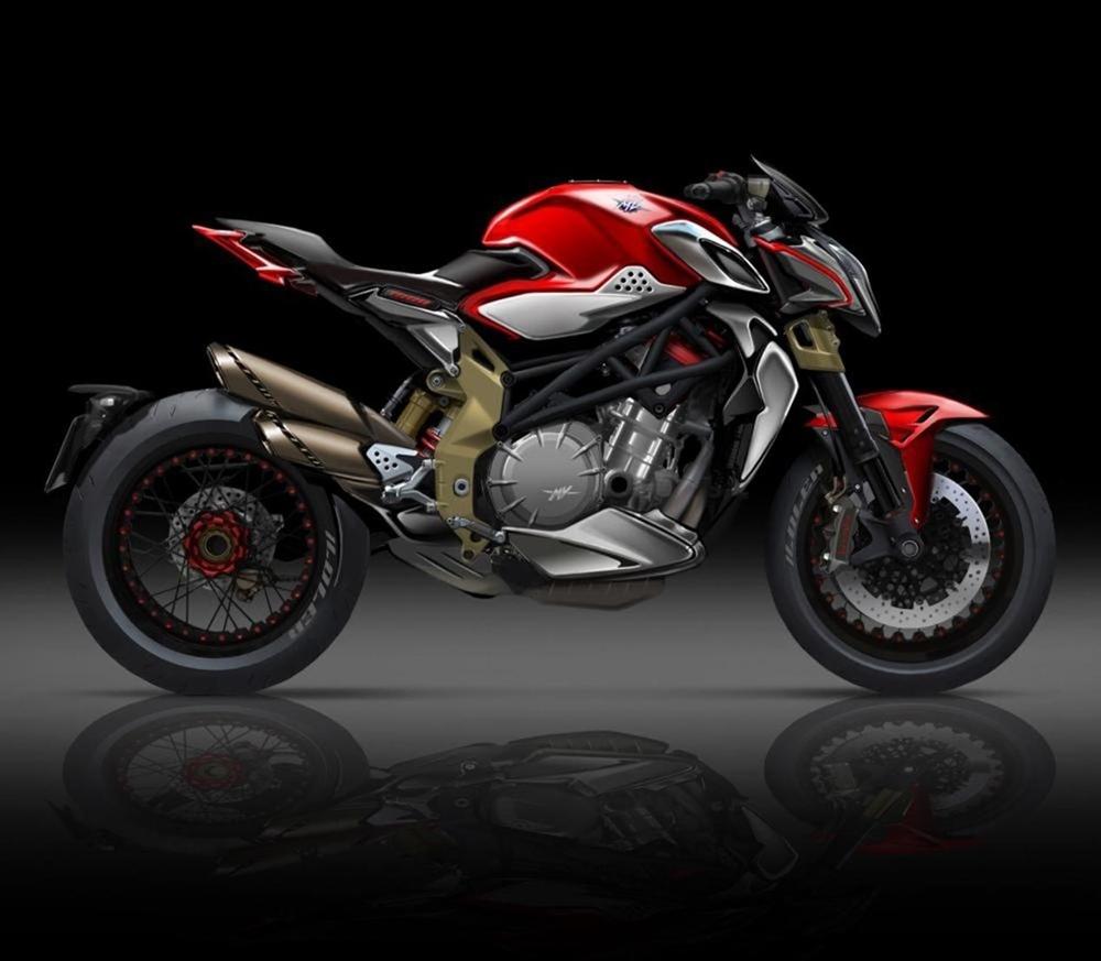 Стритфайтер MV Agusta Brutale 1000 будет производить 212 л.с.