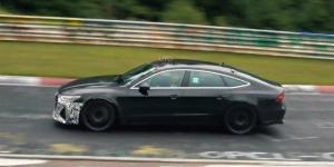 Новая Audi RS7 Sportback вышла на тесты