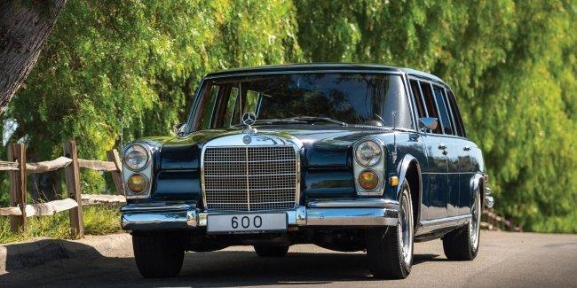 Редчайший лимузин Mercedes 600 продадут по цене суперкара
