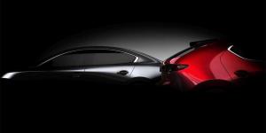 Mazda показала первое изображение новой «тройки»
