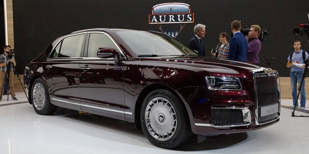 Автомобили Aurus покажут на автосалоне в Женеве
