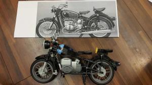 Lego версия BMW R60/2 1967 года