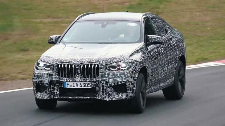 Новую X6 M от BMW засекли на тестах в Нюрбургринге