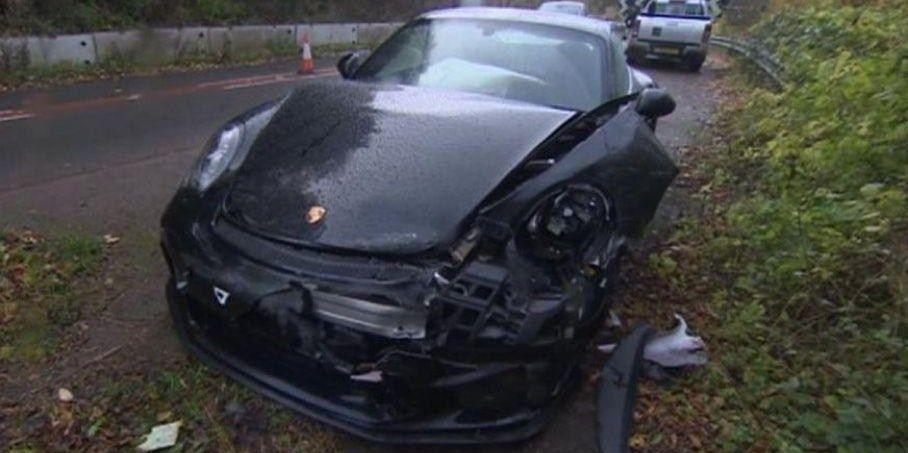 Ведущий Top Gear разбил личный Porsche
