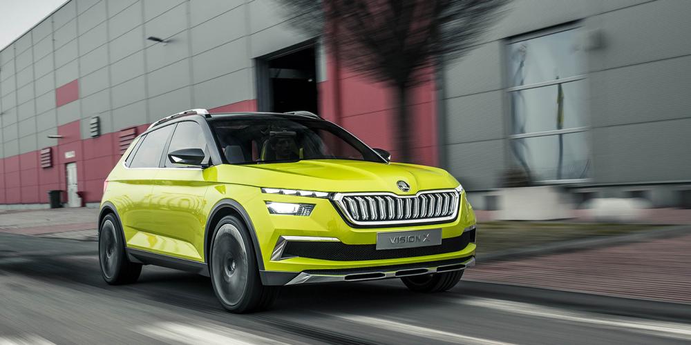 Skoda придумала название для нового кроссовера