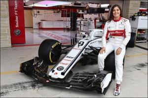 Татьяна Кальдерон проведёт два дня тестов с Sauber