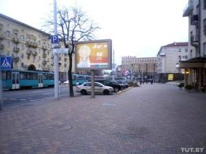 В Минске с рельсов сошел трамвай