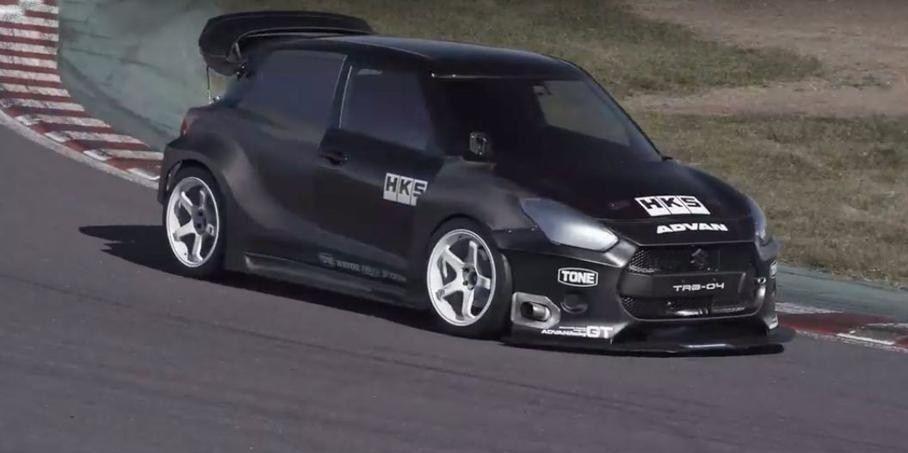Японцы построили Suzuki Swift с водительским креслом по центру