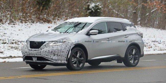 Обновленный Nissan Murano демонстрирует новое лицо
