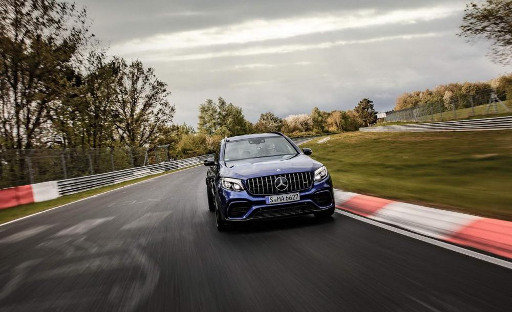 Mercedes-AMG GLC 63 S установил новый рекорд круга на Нюрбургринге для внедорожников
