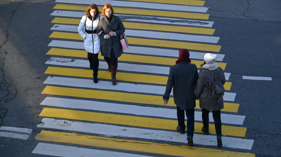 В России появятся новые пешеходные переходы
