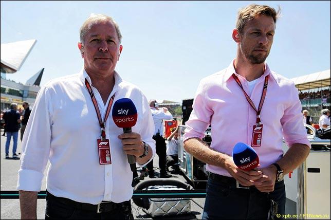 Дженсон Баттон подписал контракт со Sky Sports F1