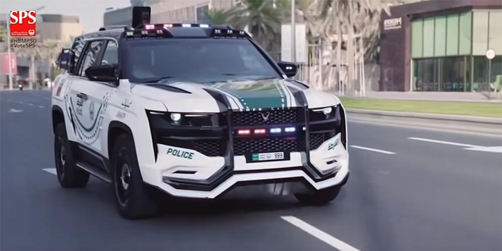 Полиция Дубая получила «самый совершенный патрульный автомобиль»

