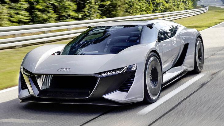 Дизайнеры Audi хотят запустить в серию электрический гиперкар PB18 e-tron
