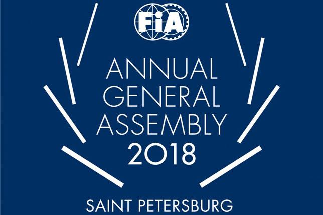 В Санкт-Петербурге началась Генеральная ассамблея FIA
