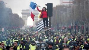 В Брюсселе начались протесты против роста цен на топливо