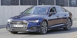 Новый седан Audi S6 замечен на тестах без камуфляжа
