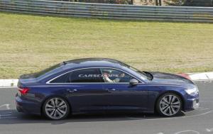 Новый седан Audi S6 замечен на тестах без камуфляжа