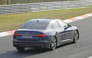 Новый седан Audi S6 замечен на тестах без камуфляжа