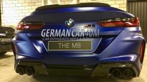 Шпионские фото BMW M8
