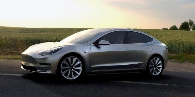В Украине стартовали официальные продажи самого доступного электрокара Tesla