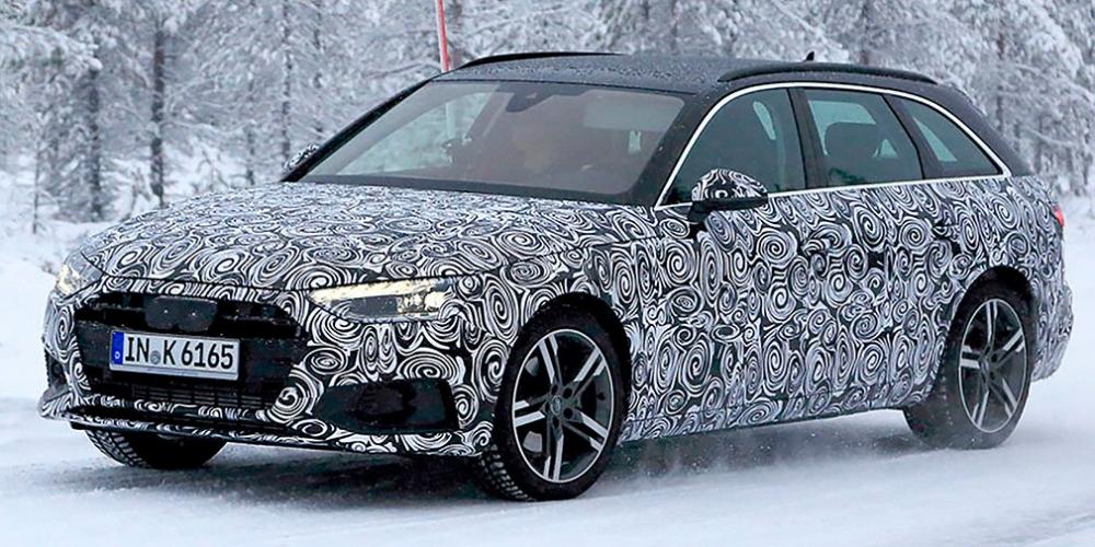 Обновленный универсал Audi A4 Avant впервые замечен на тестах