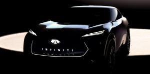 Infiniti показала первое изображение электрического кроссовера
