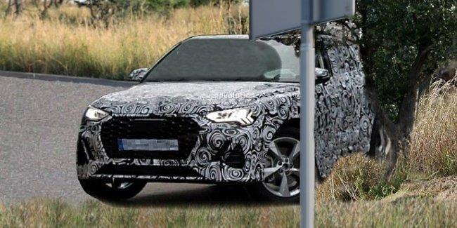 Первые фотографии с испытаний Audi Q4