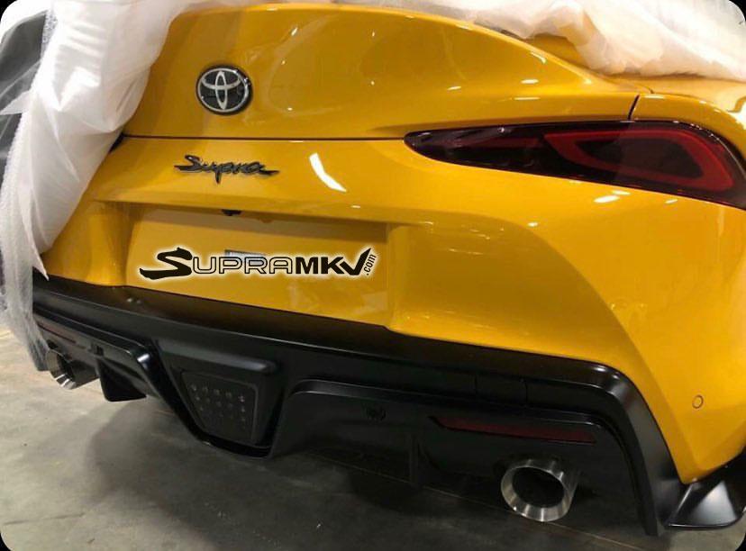 В Сети появилась новая фотография возрожденной Toyota Supra