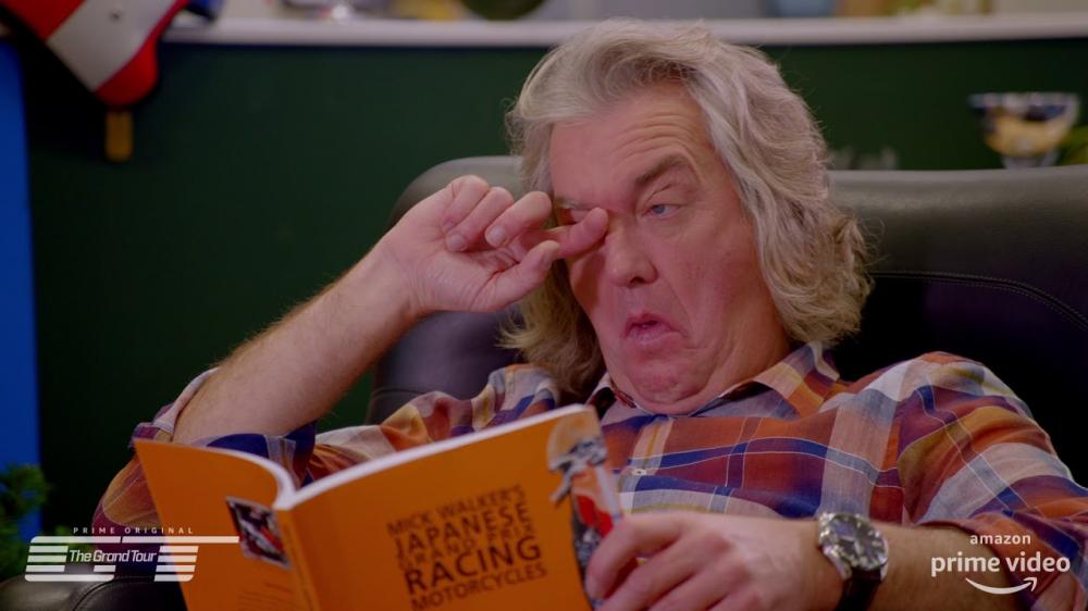 Спецвыпуск The Grand Tour: Джеймс Мэй читает книгу. В тишине
