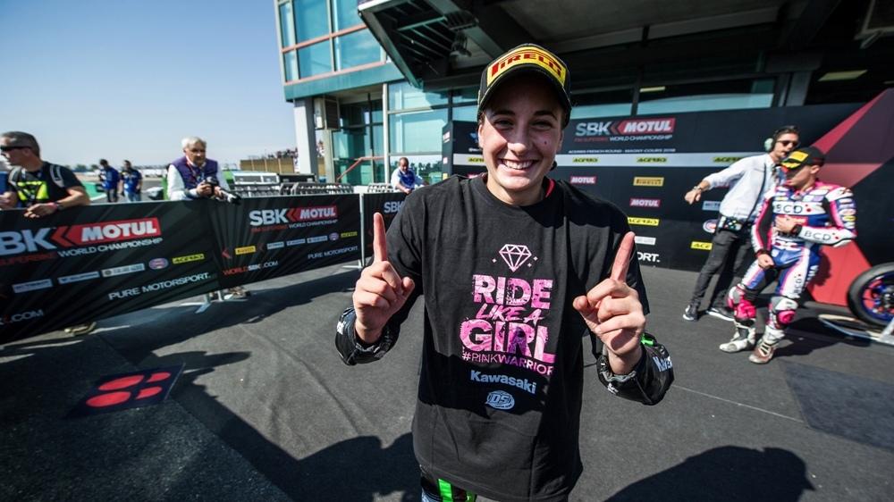 Ана Карраско перешла в команду Provec Racing Kawasaki