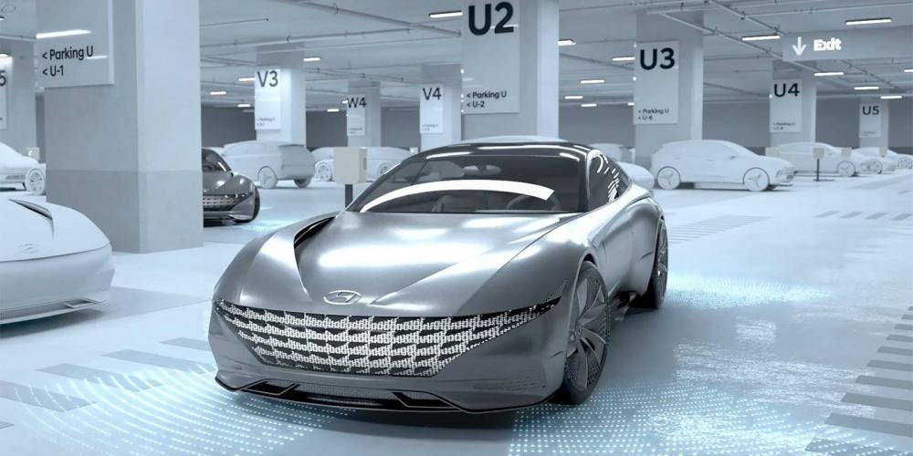 Hyundai создал беспроводную автоматическую зарядку для электрокаров