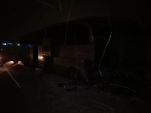 В Тульской области междугородний автобус попал в ДТП
