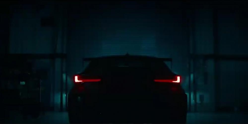 Lexus показал на видео экстремальную версию спорткара RC F