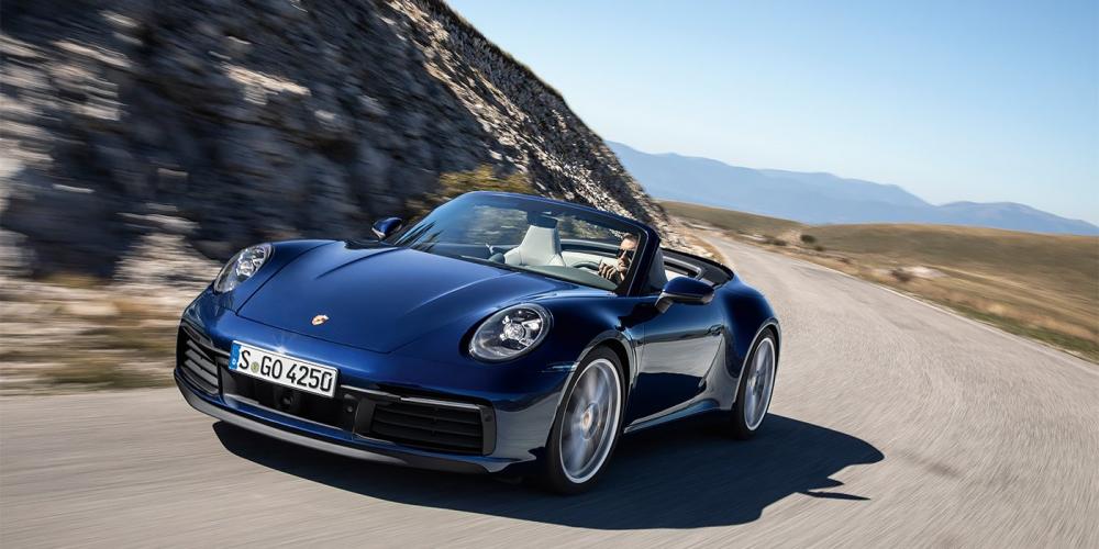 Названа рублевая стоимость кабриолета Porsche 911 нового поколения